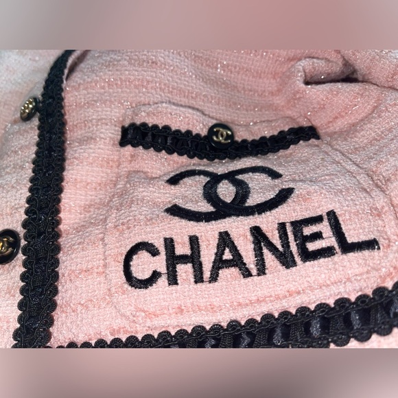 Vintage Chanel  Embroidered Tweed Jacket - Picture 12 of 13